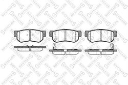 Set placute frana Stellox 757 002B-SX