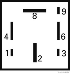 Releu pompa combustibil Herth+Buss Elparts 75898050