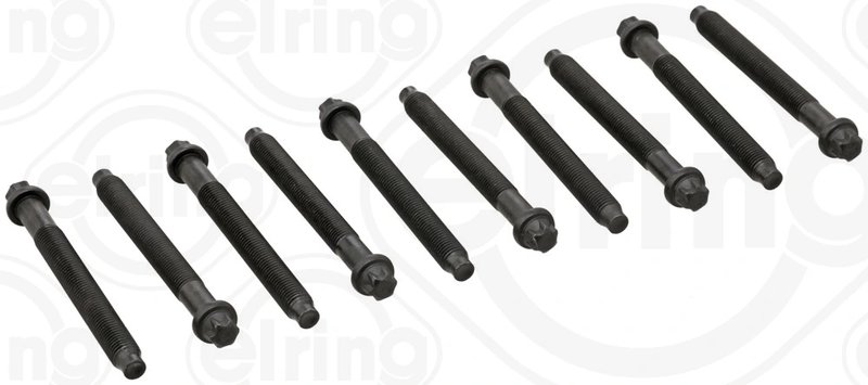 SET SURUBURI CHIULASA ELRING 759.180 - Compatibil cu ARO, DACIA, MOSKVICH, RENAULT, SAIPA, VOLVO