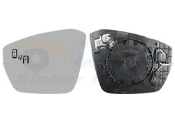 Sticla oglinda, oglinda retrovizoare exterioara Van Wezel 76