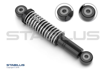 AMORTIZOR VIBRATII CUREA TRANSMISIE CU CANELURI STABILUS 763462 - Compatibil cu VW