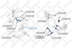 Bucsa suspensie Stellox 77-00117-SX