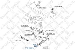 Bucsa suspensie Stellox 77-00182-SX