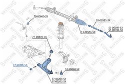 Bucsa suspensie Stellox 77-00206-SX