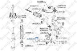 BUCSA SUSPENSIE STELLOX 77-00215-SX - Compatibil cu ACURA, HONDA