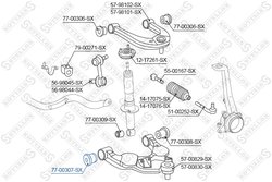 BUCSA SUSPENSIE STELLOX 77-00307-SX - Compatibil cu LEXUS, TOYOTA