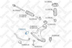 BUCSA SUSPENSIE STELLOX 77-00405-SX - Compatibil cu SUBARU, TOYOTA