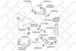 Bucsa suspensie Stellox 77-00411-SX