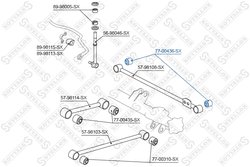 BUCSA SUSPENSIE STELLOX 77-00436-SX - Compatibil cu LEXUS, TOYOTA
