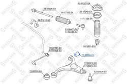 Bucsa suspensie Stellox 77-00509-SX