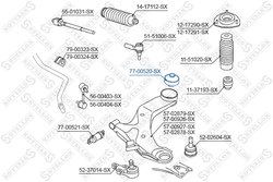 Bucsa suspensie Stellox 77-00520-SX