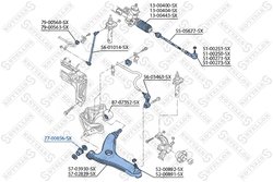 BUCSA SUSPENSIE STELLOX 77-00856-SX - Compatibil cu AUDI