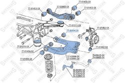 Bucsa suspensie Stellox 77-00934-SX