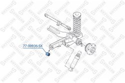 BUCSA SUSPENSIE STELLOX 77-00936-SX - Compatibil cu CITROEN, FIAT, LANCIA, PEUGEOT