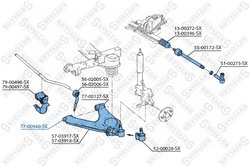 Bucsa suspensie Stellox 77-00940-SX
