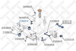 BUCSA SUSPENSIE STELLOX 77-00998-SX - Compatibil cu BMW