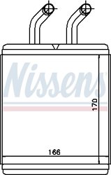 SCHIMBATOR CALDURA INCALZIRE HABITACLU NISSENS 77526 - Compatibil cu KIA