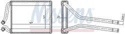 SCHIMBATOR CALDURA INCALZIRE HABITACLU NISSENS 77537 - Compatibil cu KIA