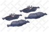 Set placute frana Stellox 776 000B-SX