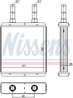 Schimbator caldura incalzire habitaclu Nissens 77613