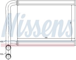 Schimbator caldura incalzire habitaclu Nissens 77631