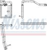 Schimbator caldura incalzire habitaclu Nissens 77649