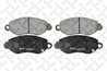 Set placute frana Stellox 783 002-SX