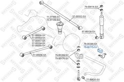 Bucsa bara stabilizatoare Stellox 79-00175-SX