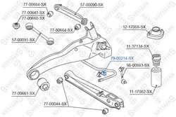 Bucsa bara stabilizatoare Stellox 79-00214-SX
