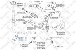 Bucsa bara stabilizatoare Stellox 79-00287-SX
