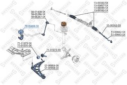 Bucsa bara stabilizatoare Stellox 79-00468-SX