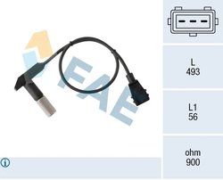 SENZOR IMPULSURI ARBORE COTIT FAE 79208 - Compatibil cu ALFA ROMEO, BMW, FORD, JAGUAR, LAND ROVER, OPEL, PORSCHE, VAUXHALL, VOLV