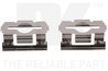 Set accesorii placute frana NK 7923657