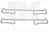 Set accesorii placute frana NK 7925187