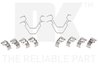 Set accesorii placute frana NK 7935652