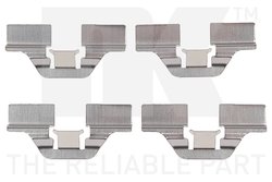 Set accesorii placute frana NK 7947211