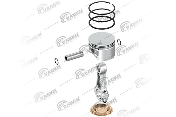 PISTON + BIELA, COMPRESOR AER VADEN ORIGINAL 8000 850 001 - Compatibil cu BREDAMENARINIBUS, MERCEDES-BENZ, OPTARE, SETRA