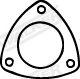 GARNITURA RACORD EVACUARE WALKER 80147 - Compatibil cu CHEVROLET, DAEWOO, OPEL, VAUXHALL
