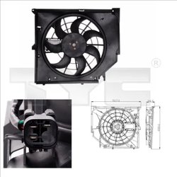 Ventilator radiator racire TYC 803-0005