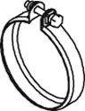 Colier esapament Dinex 80918