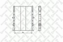 Radiator racire motor Stellox 81-03313-SX