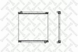 RADIATOR RACIRE MOTOR STELLOX 81-03314-SX - Compatibil cu SCANIA