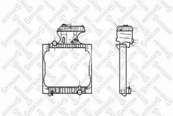 RADIATOR RACIRE MOTOR STELLOX 81-03355-SX - Compatibil cu MAN