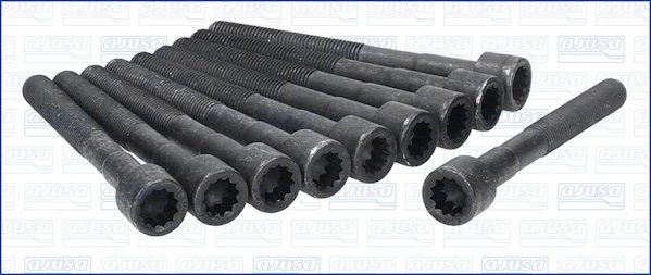 SET SURUBURI CHIULASA AJUSA 81013300 - Compatibil cu TOYOTA