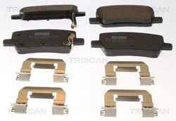 Set placute frana Triscan 8110 81001