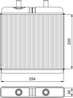 Schimbator caldura incalzire habitaclu Valeo 811539