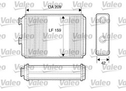 SCHIMBATOR CALDURA INCALZIRE HABITACLU VALEO 812280 - Compatibil cu FIAT, LANCIA