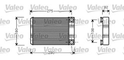 SCHIMBATOR CALDURA INCALZIRE HABITACLU VALEO 812321 - Compatibil cu MERCEDES-BENZ