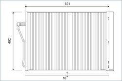 RADIATOR CLIMATIZARE VALEO 812879 - Compatibil cu BMW