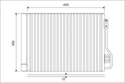 Radiator climatizare Valeo 812882